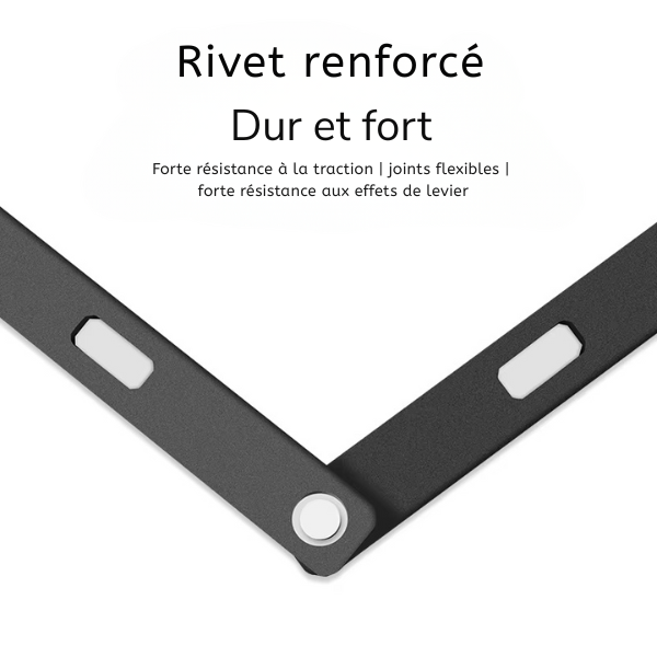 Antivol pliable en acier renforcé