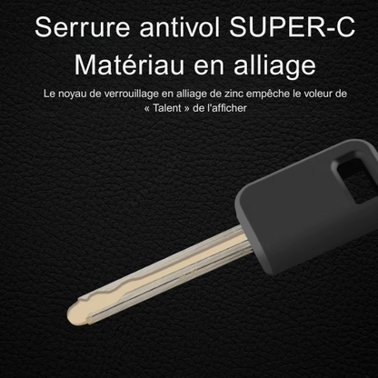 Antivol pliable en acier renforcé